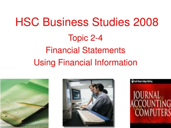 HSC Business Studies 2008