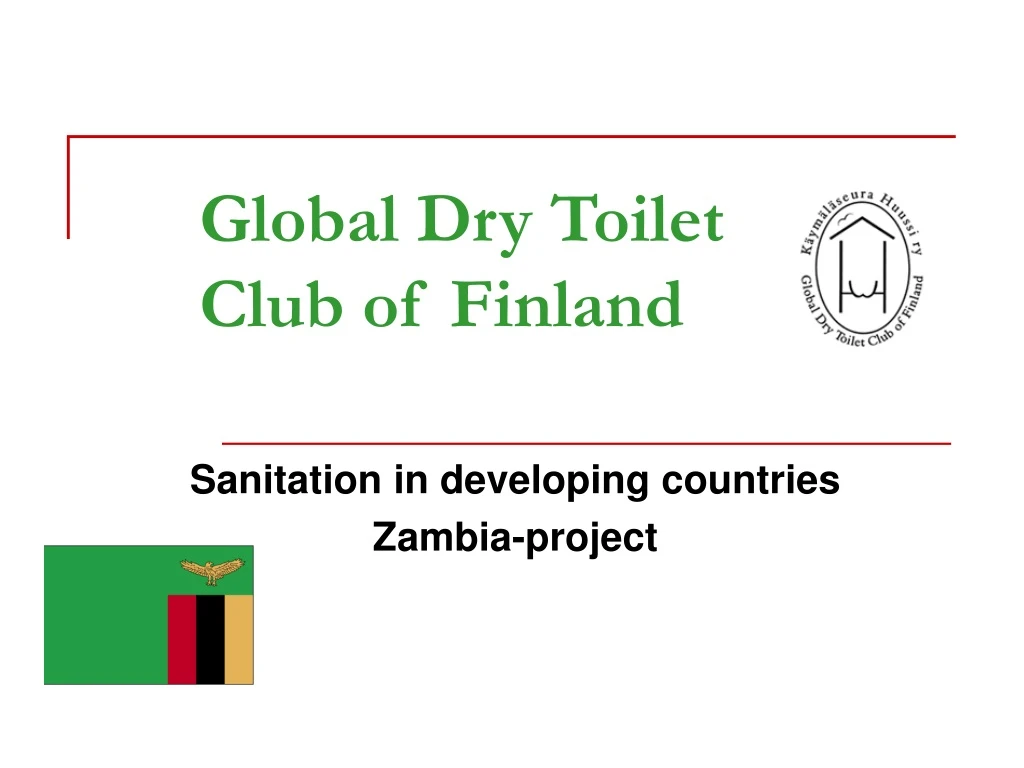 global dry toilet club of finland