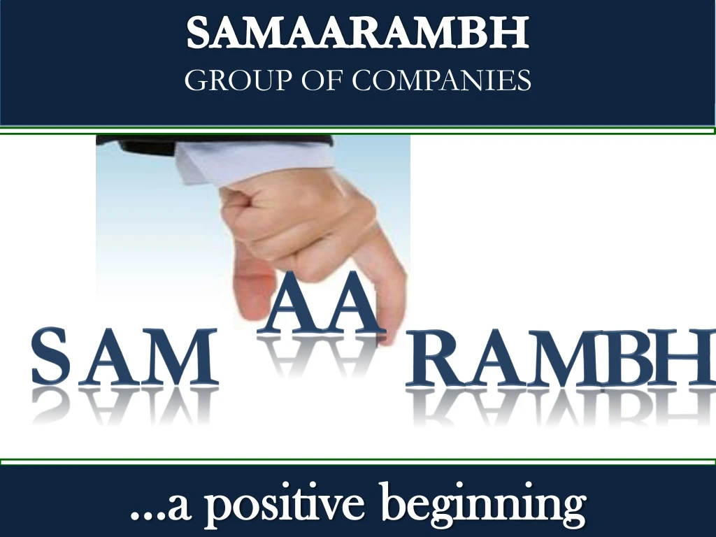 samaarambh group of companies