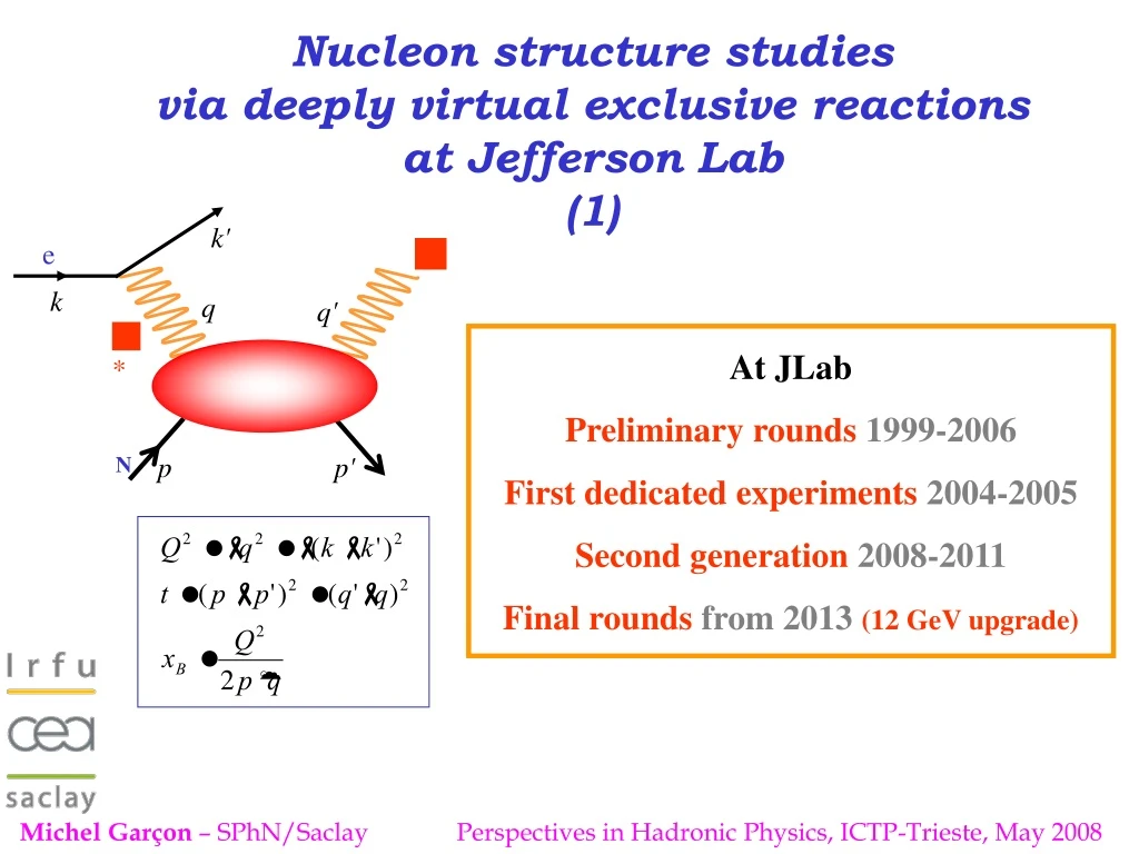 nucleon structure studies via deeply virtual