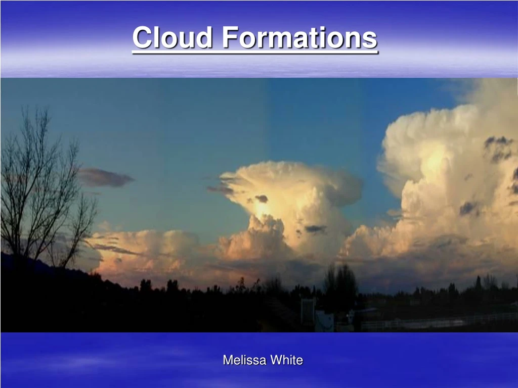 cloud formations