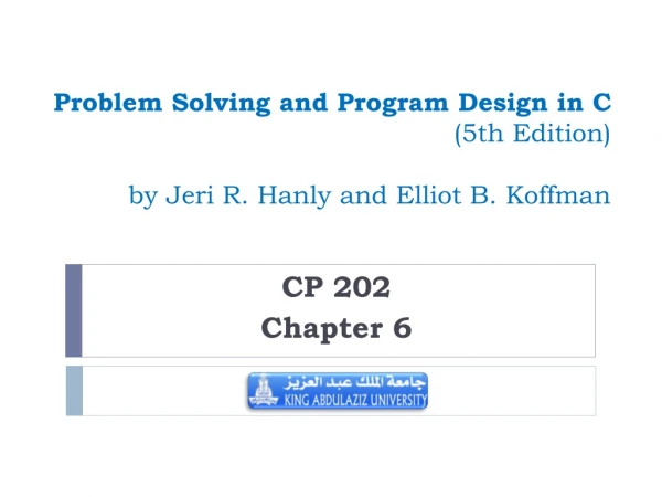 Problem Solving and Program Design in C (5th Edition) by Jeri R. Hanly and Elliot B. Koffman