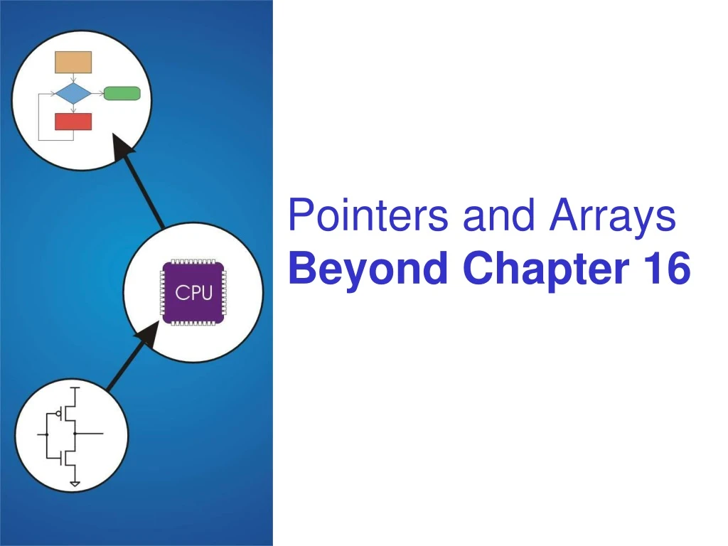 pointers and arrays beyond chapter 16