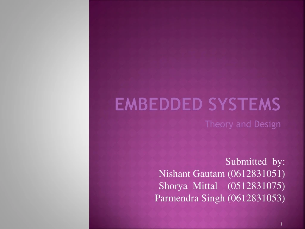 embedded systems