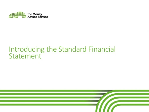 Introducing the Standard Financial Statement
