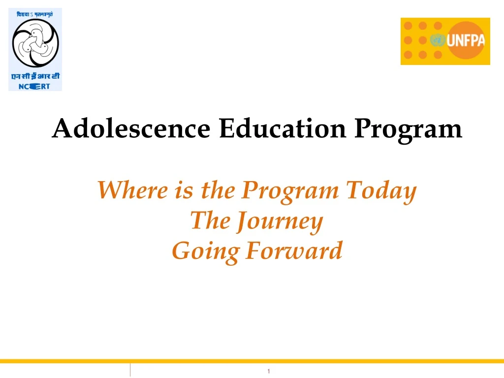 adolescence education program where