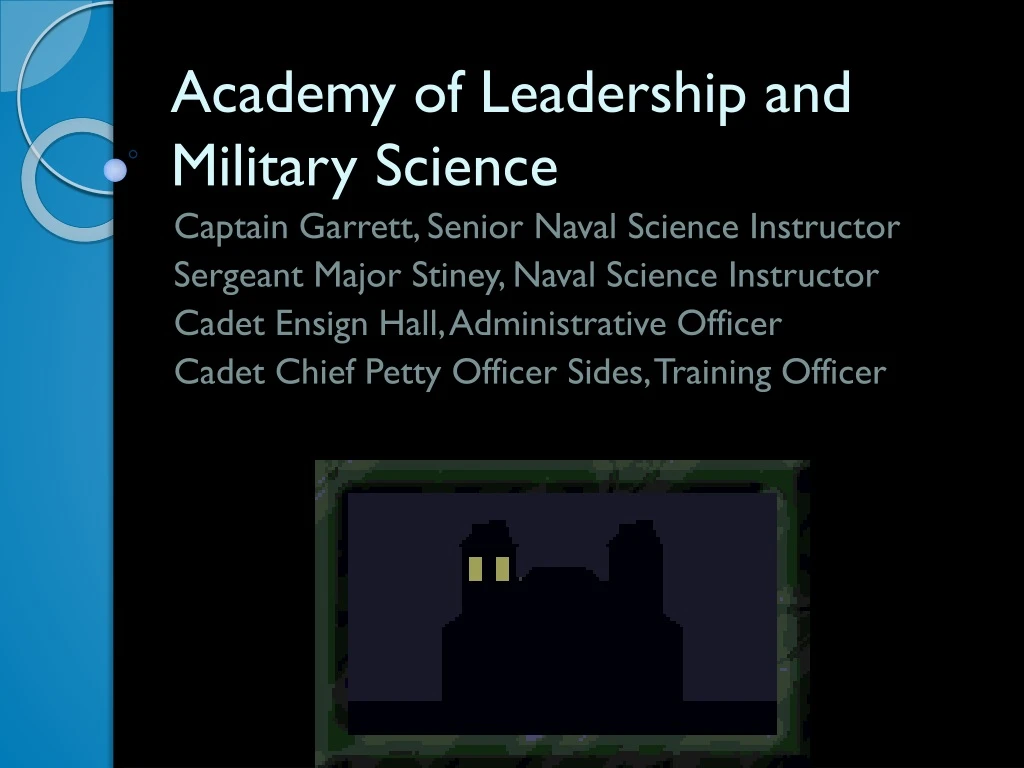 academy of leadership and military science