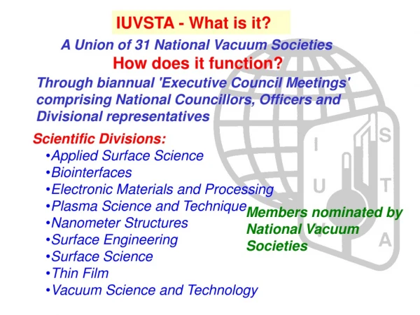 IUVSTA - What is it?