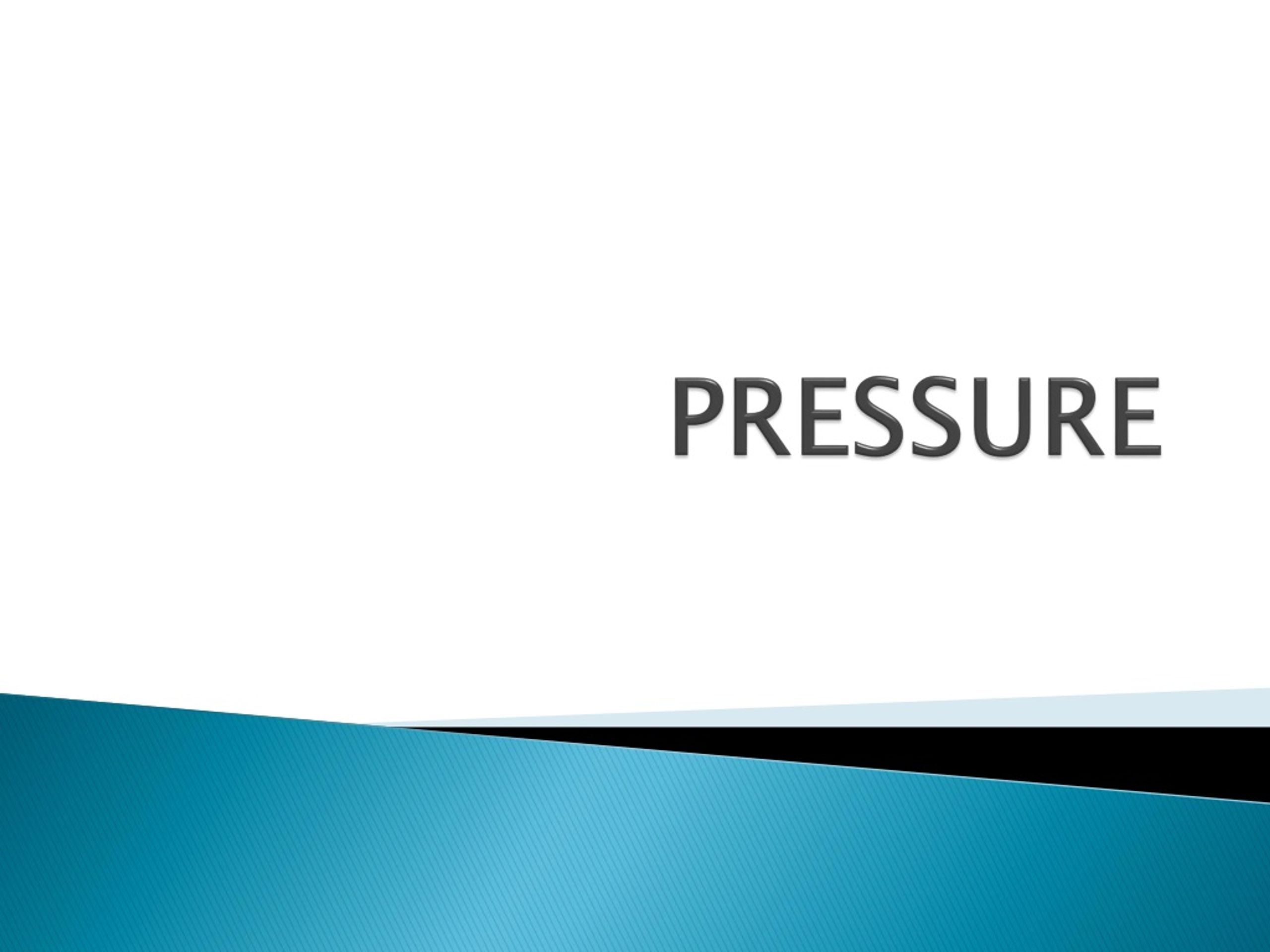 Essential Pressure Concepts in Science - slide 1