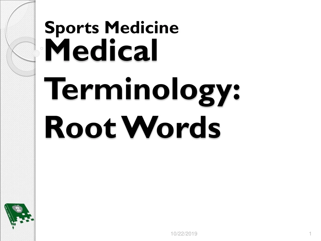 medical terminology root words