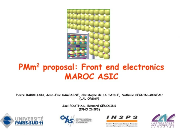 PMm 2 proposal: Front end electronics MAROC ASIC