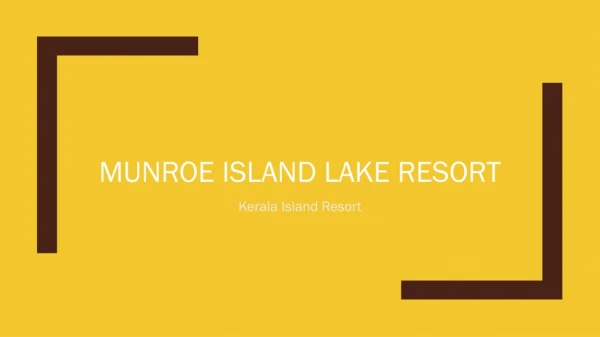 kerala backwater island resort