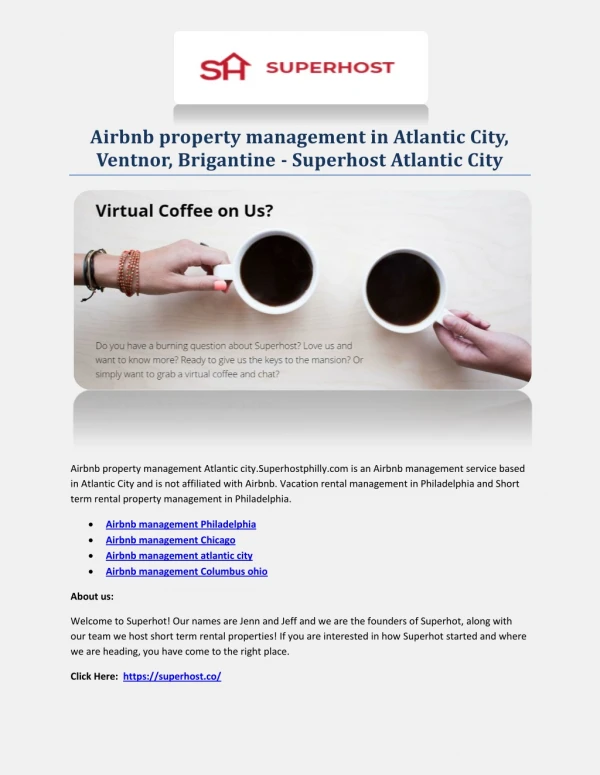 airbnb property management in atlantic city