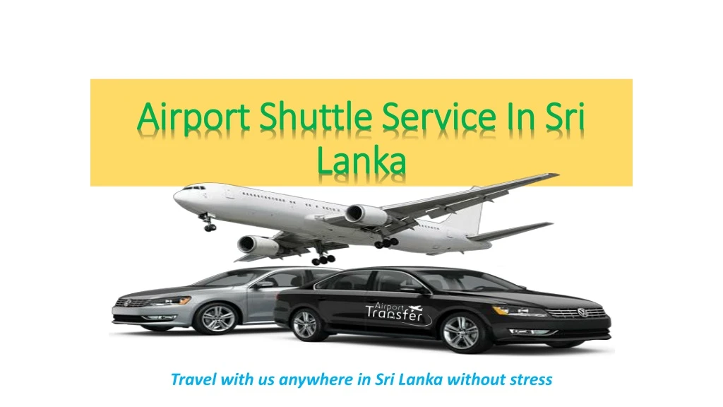 airport shuttle service in sri lanka