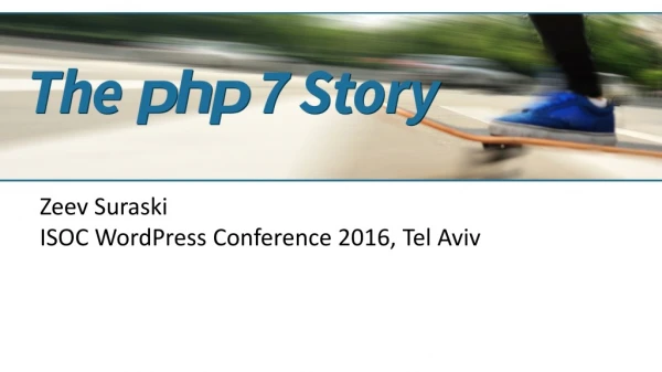 Zeev Suraski ISOC WordPress Conference 2016, Tel Aviv