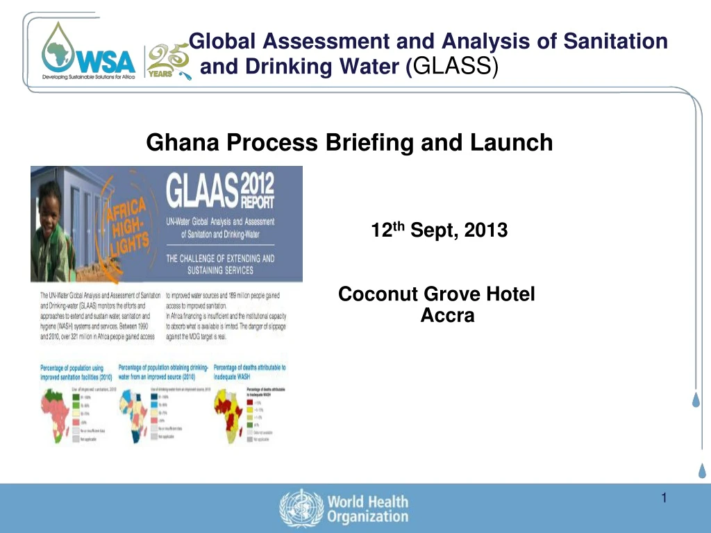 global assessment and analysis of sanitation