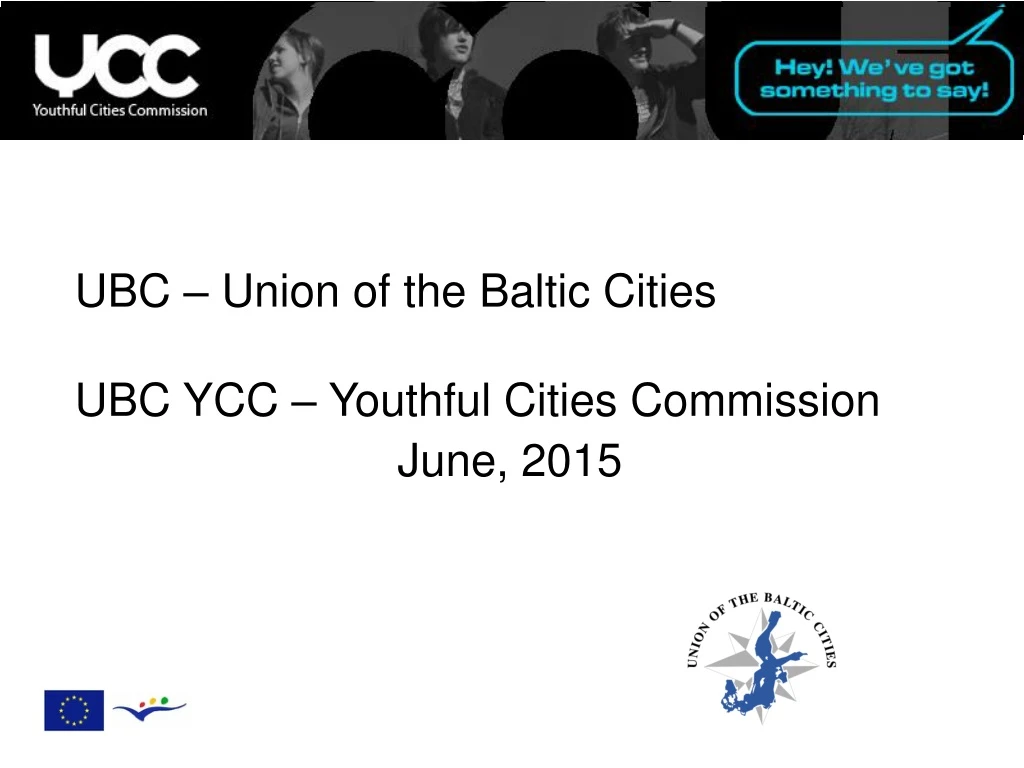 ubc union of the baltic cities ubc ycc youthful