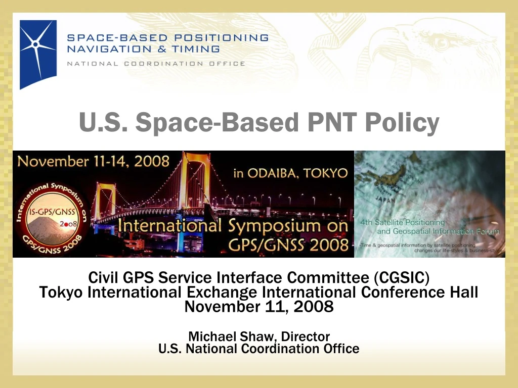 u s space based pnt policy