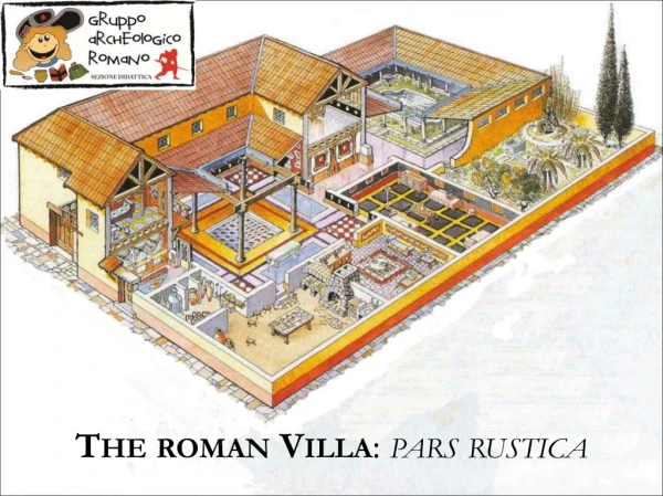 The roman Villa : pars rustica