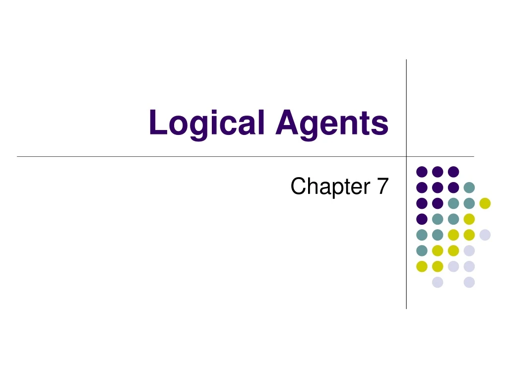 logical agents