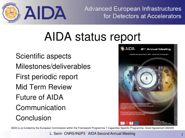 AIDA status report