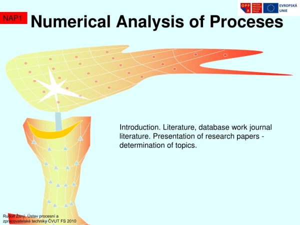 Numerical Analysis of Proceses