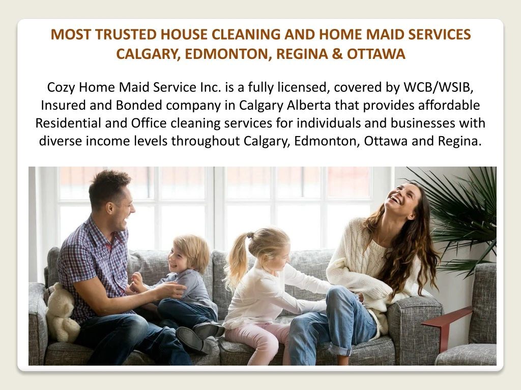 most trusted house cleaning and home maid