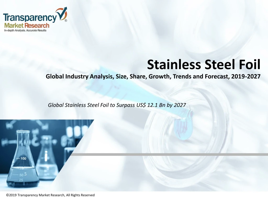 stainless steel foil global industry analysis size share growth trends and forecast 2019 2027