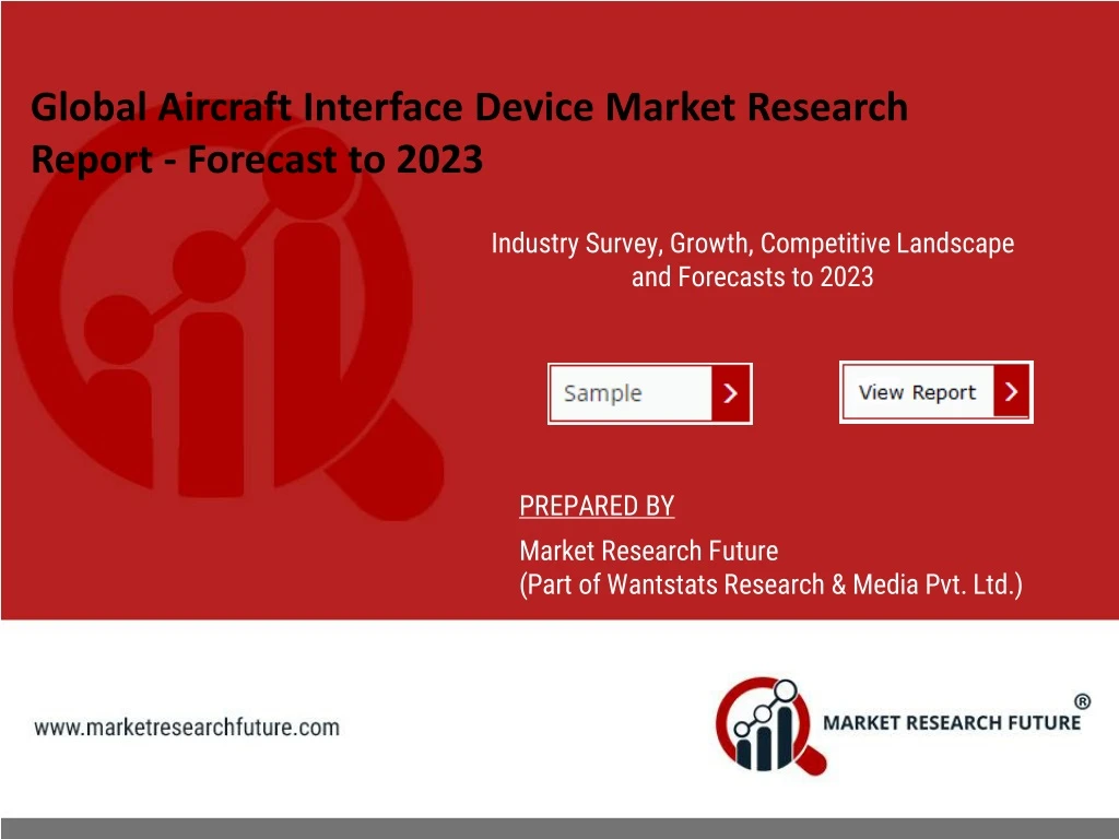 global aircraft interface device market research