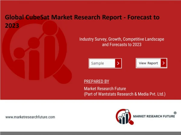 CubeSat Market Research Report – Global Forecast till 2023