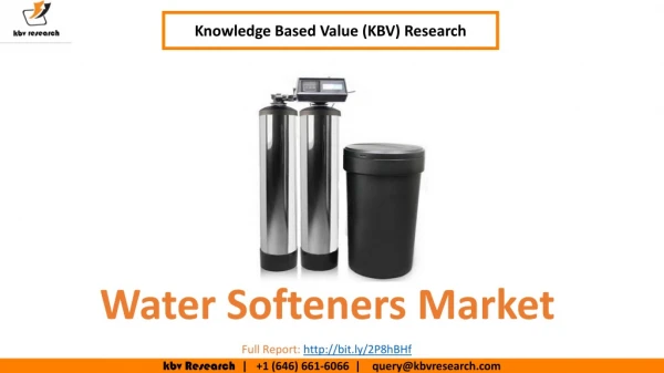 Water Softeners Market