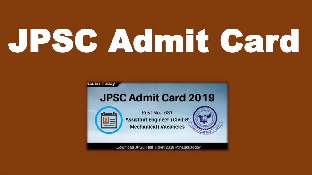 jpsc admit card