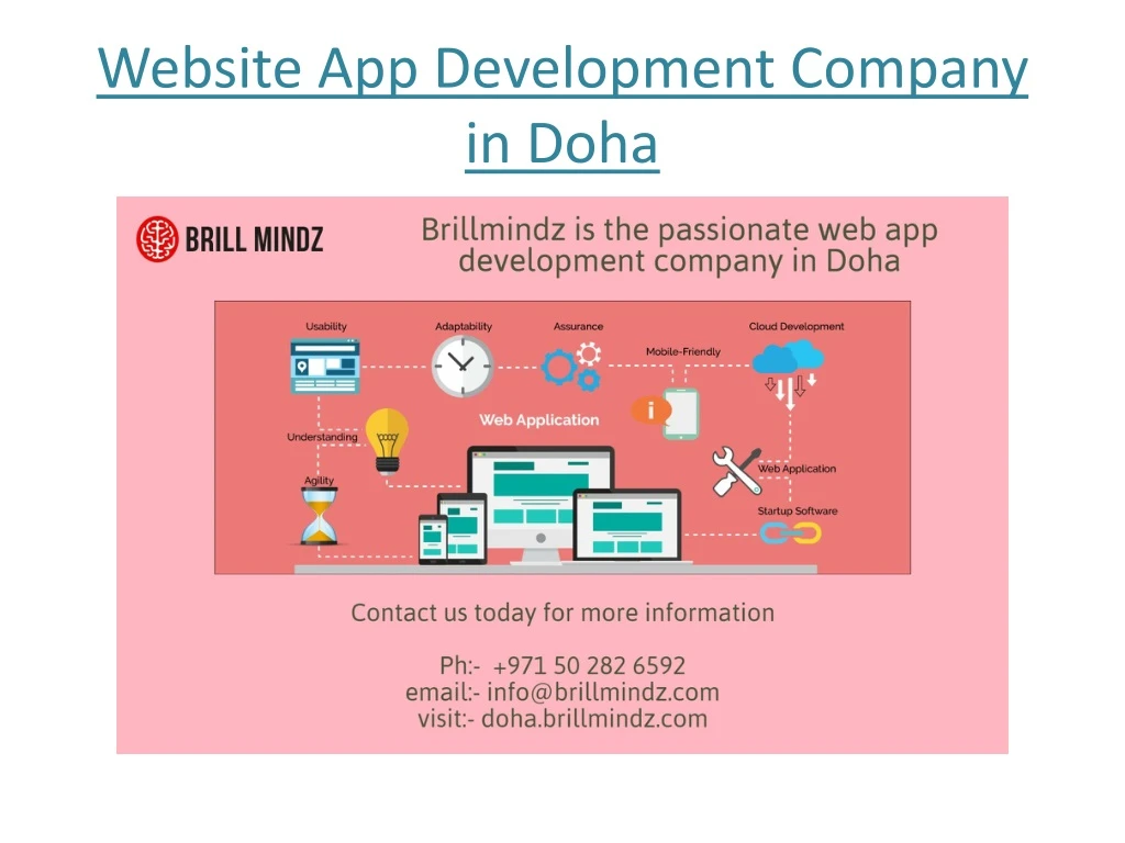 website app development company in doha
