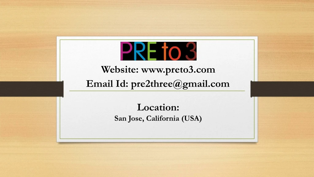 website www preto3 com