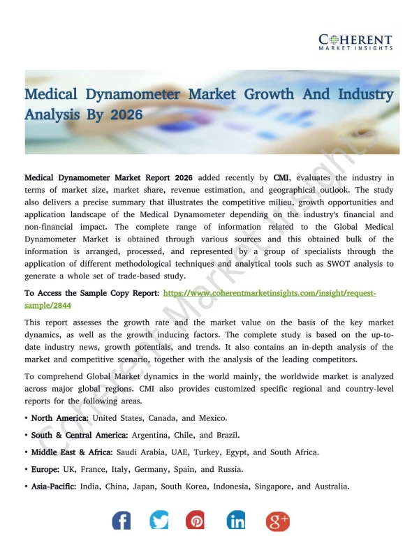 Medical Dynamometer Market Growth And Industry Analysis By 2026