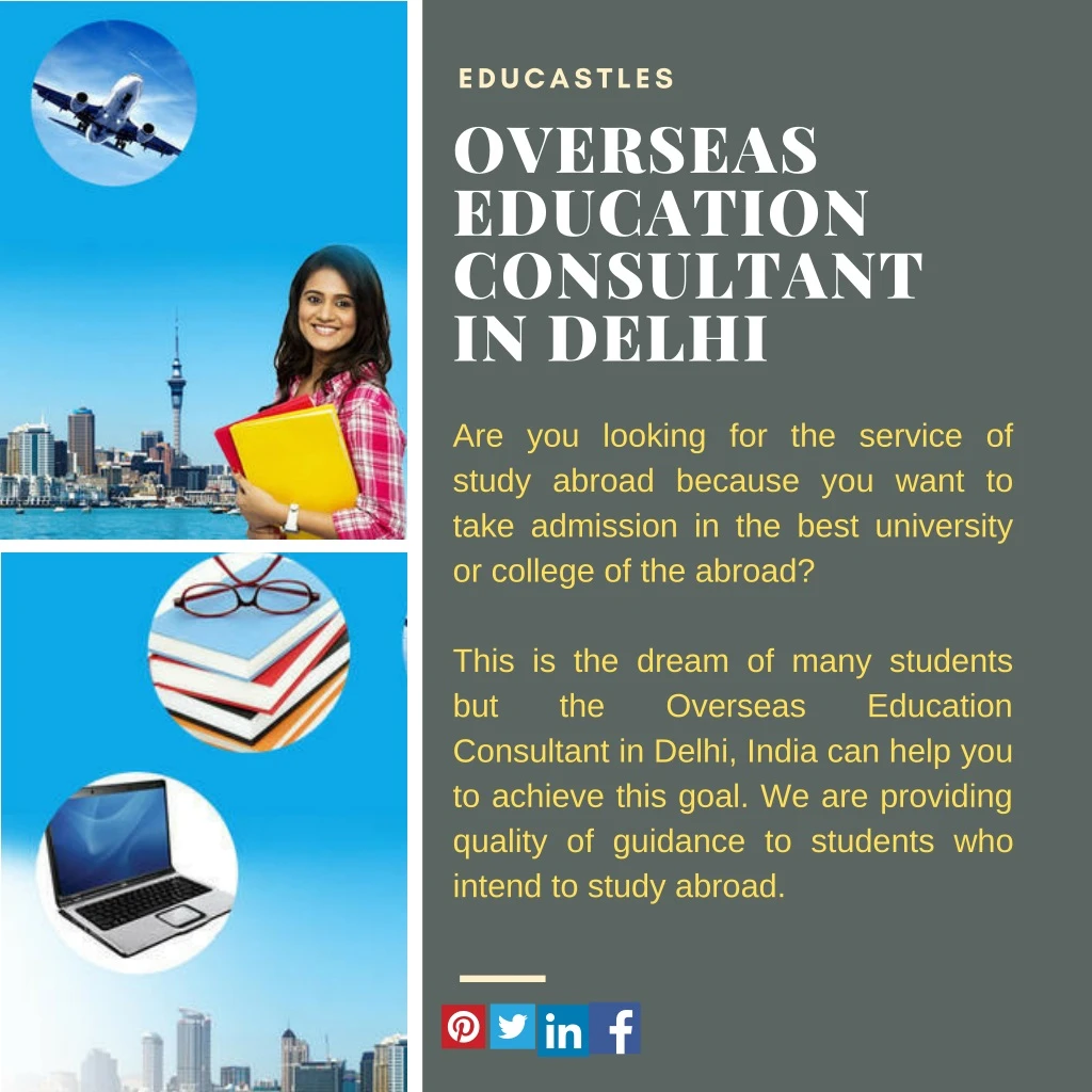 educastles overseas education consultant in delhi
