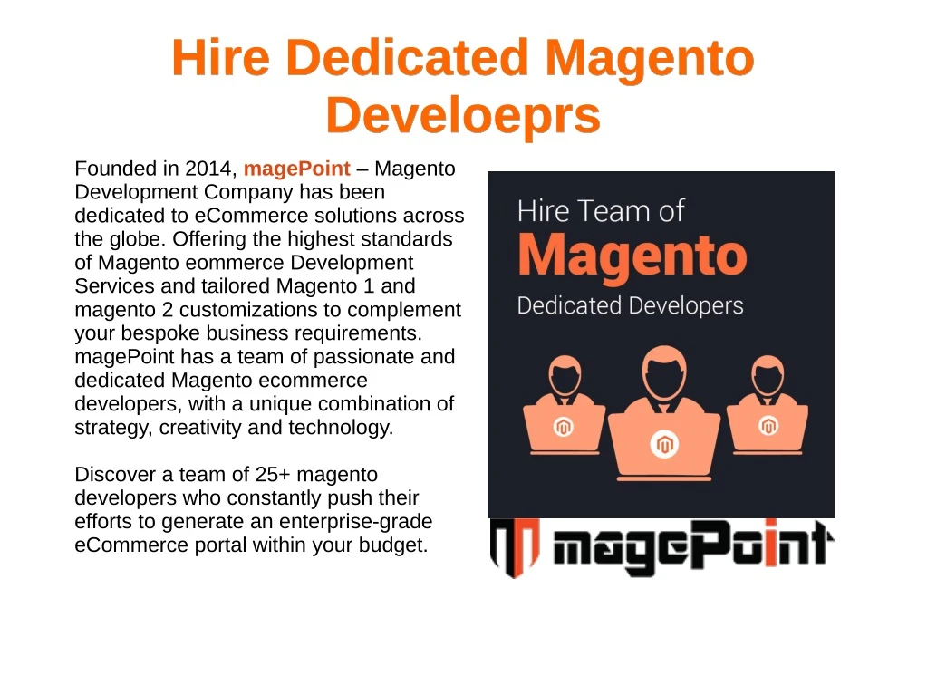 hire dedicated magento hire dedicated magento