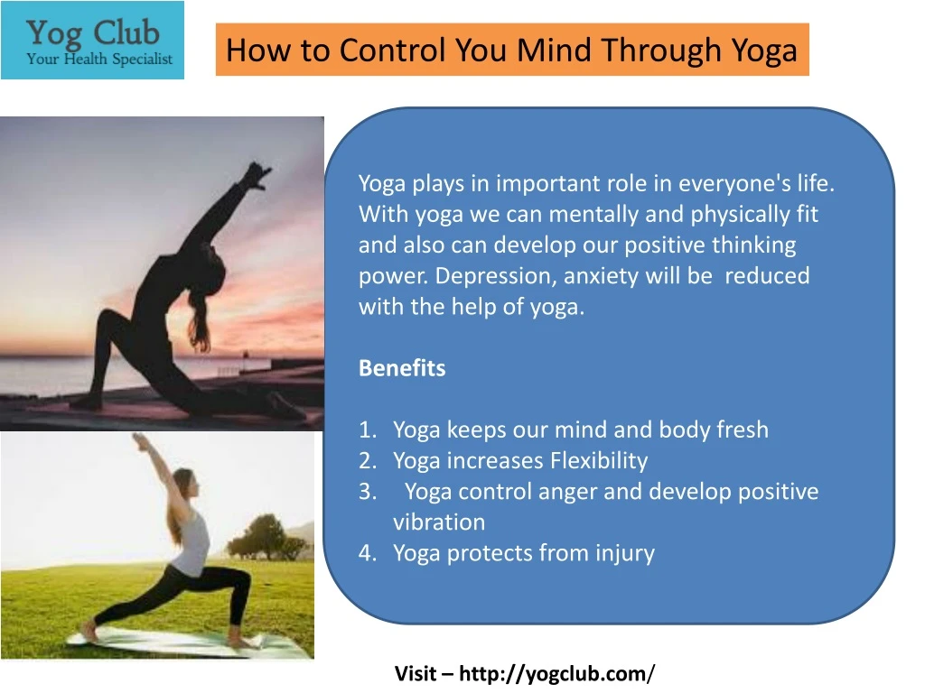 how to control you mind through yoga