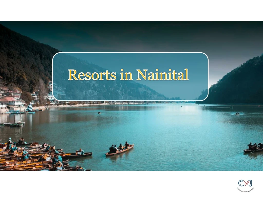 resorts in nainital