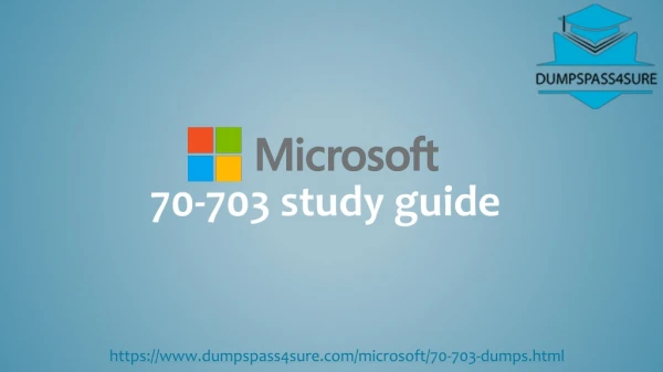 Latest 70-703 Dumps PDF - 70-703 Exam Questions