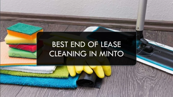 Best Bond Cleaning Services in Minto