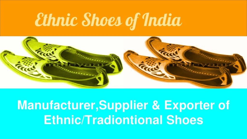 ethnic shoes of india