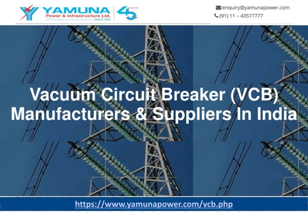 VCB Manufacturers India