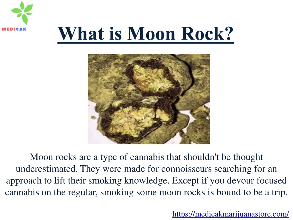what is moon rock