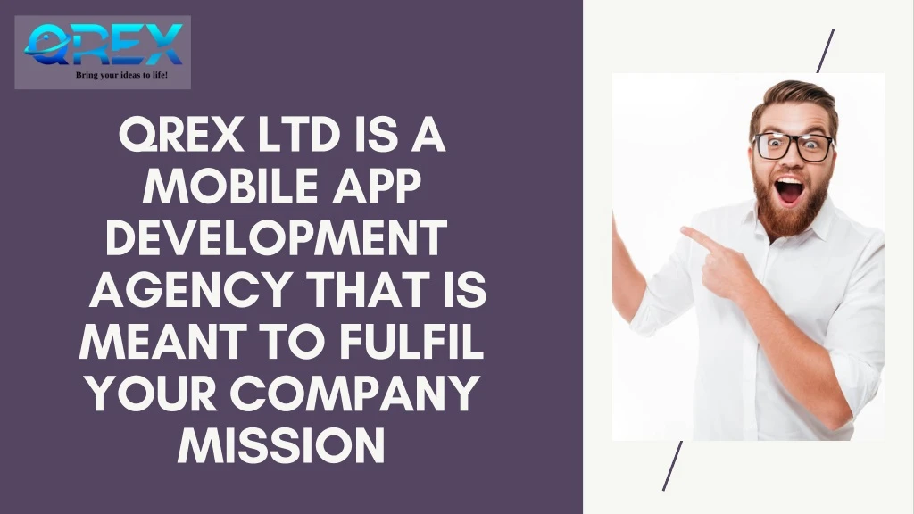 qrex ltd is a mobile app development agency that