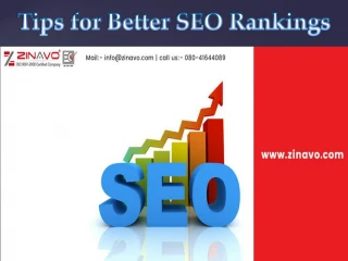 Tips for Better SEO Rankings - slide 1