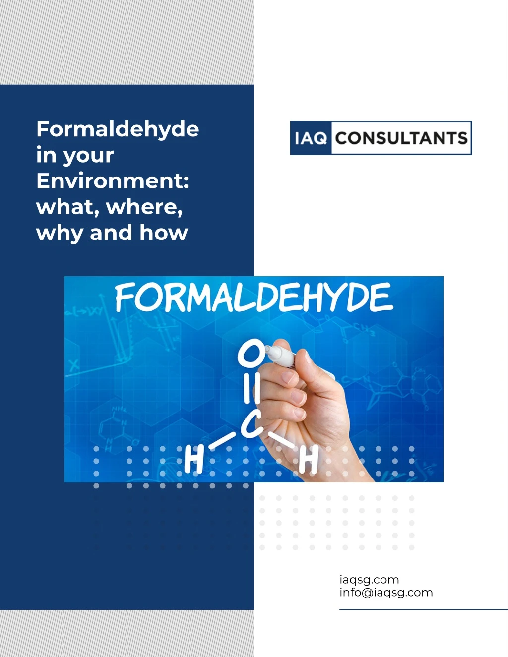 formaldehyde in your environment what where