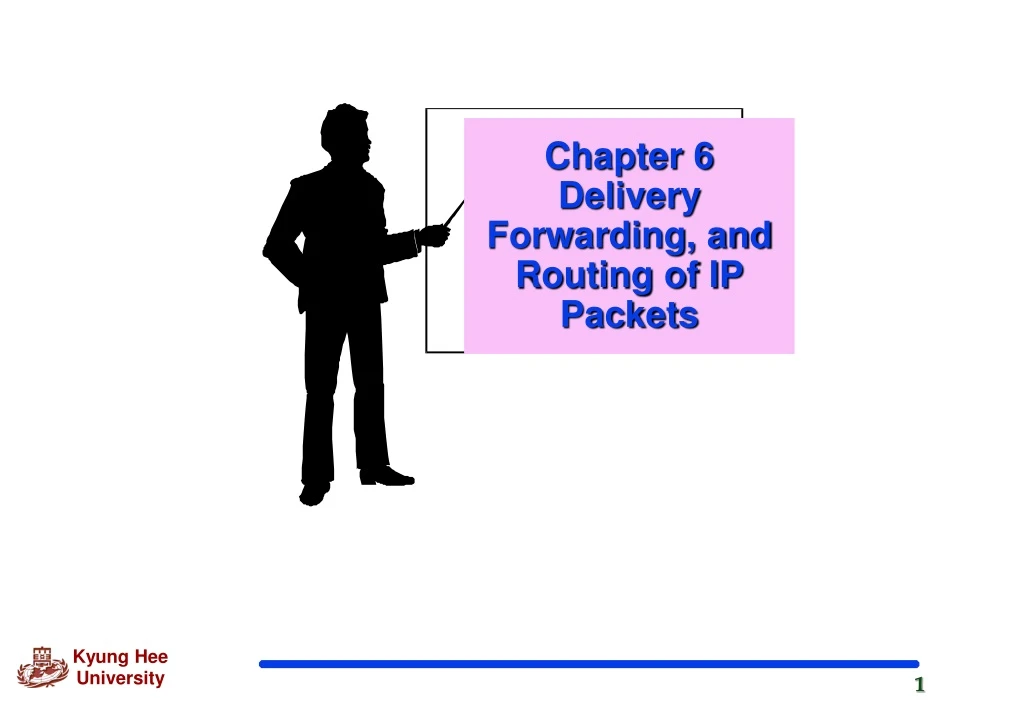 chapter 6 delivery forwarding and routing of ip packets