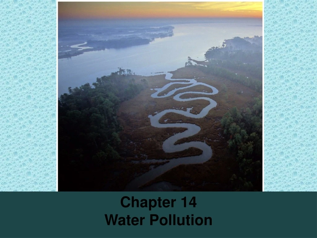 chapter 14 water pollution