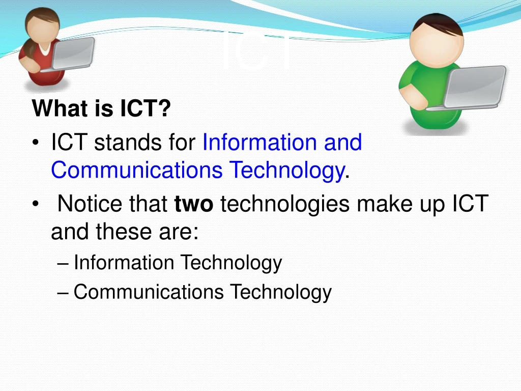 power point presentation on ict